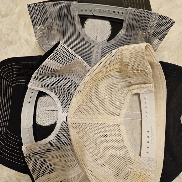 Patriotic Trucker Hats with Patches - Picture 2 of 2